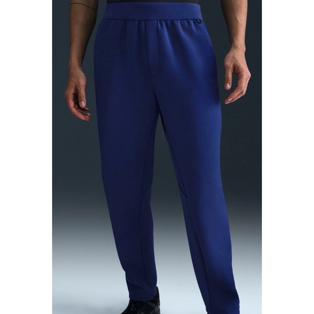 Nike 24.7 Impossibly Soft Fleece HQ6970 455 Mens Blue Sweatpants NWT Sz Medium M